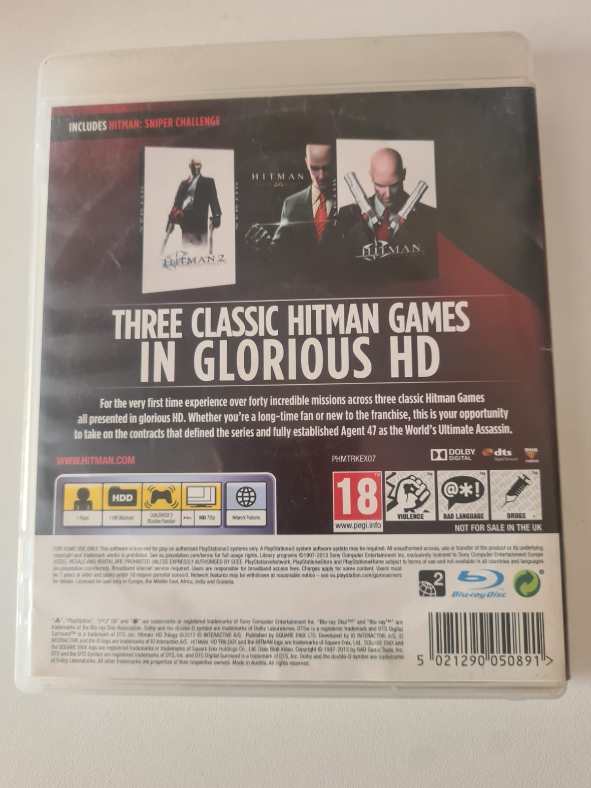 Hitman HD Trilogy